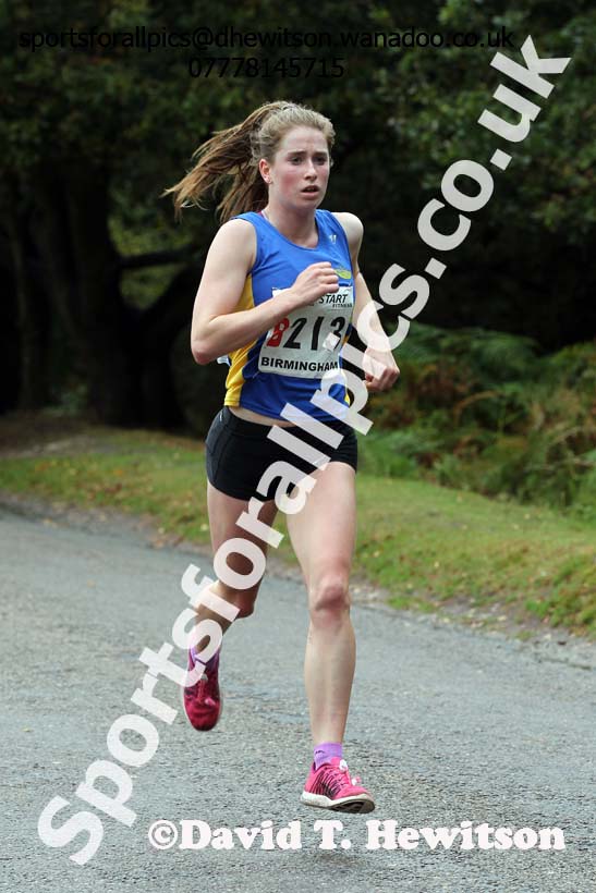 Womens 4 stage road relay, English National 6 and 4 Stage Road Relays, Sutton Park, Birmingham. Photo: David T. Hewitson/Sports for All Pics